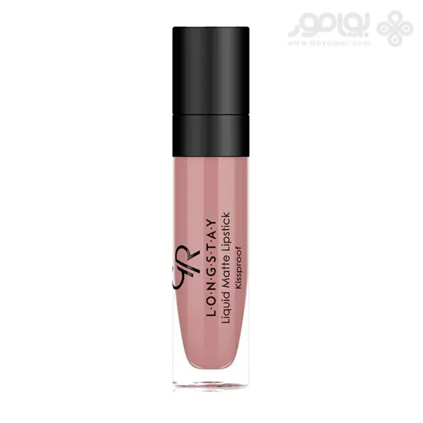رژ لب مایع مات بادوام گلدن رز شماره 1 Golden Rose Longstay Liquid Matte Lipstick - 4