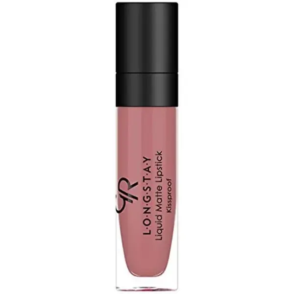 رژ لب مایع مات بادوام گلدن رز شماره 34 Golden Rose Longstay Liquid Matte Lipstick - 6