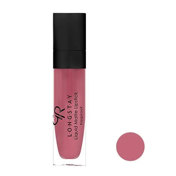رژ لب مایع مات بادوام گلدن رز شماره 36 Golden Rose Longstay Liquid Matte Lipstick - 3