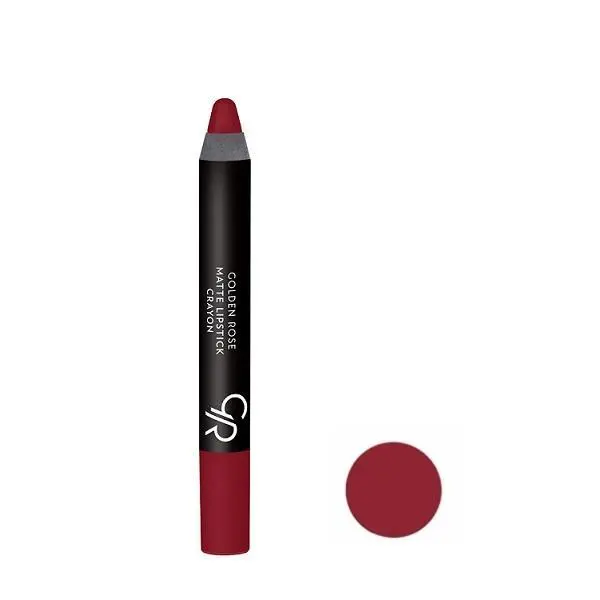 رژلب مدادی گلدن رز مدل Crayon شماره 04 - 5