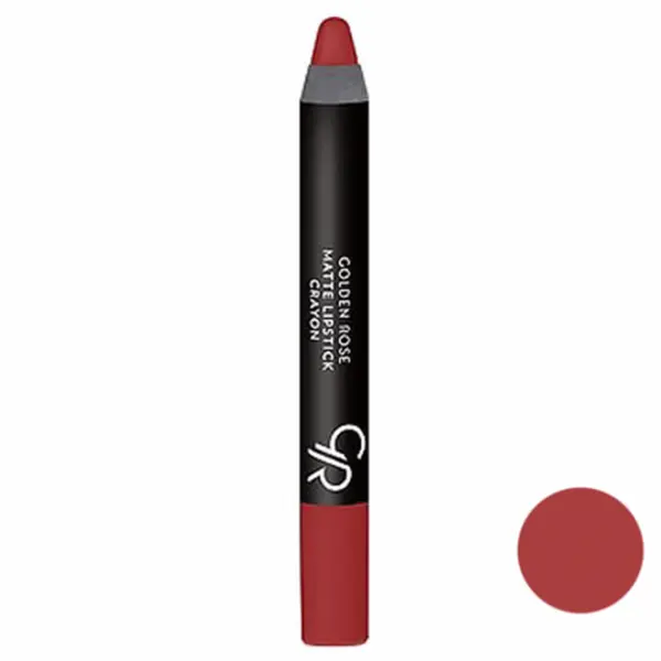 رژلب مدادی گلدن رز مدل Crayon شماره 12 - 2