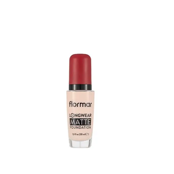 کرم پودر مات فلورمار Flormar longwear matte  حجم 30 میلی لیتر - 2