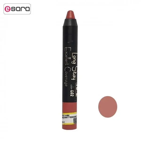 رژلب مدادی لانگ استی یوبه L02 - 2