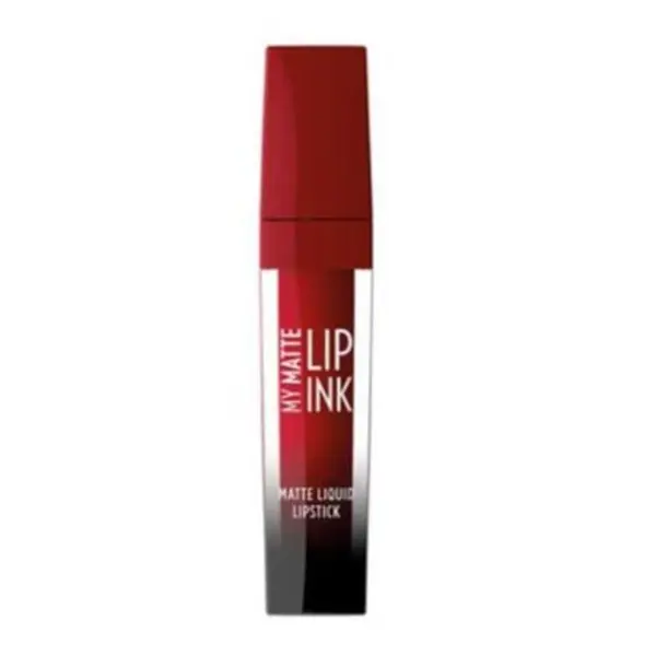رژ لب مایع مات گلدن رز مدل Lip ink شماره 12 - 4