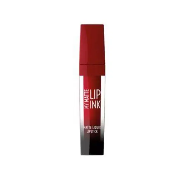 رژ لب مایع مات گلدن رز مدل Lip ink شماره 12 - 6