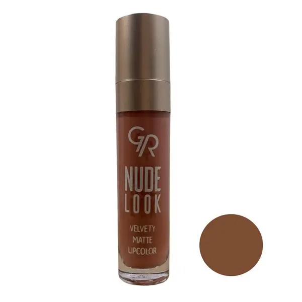 رژ لب مایع مات گلدن رز مدل Lip ink شماره 12 - 2