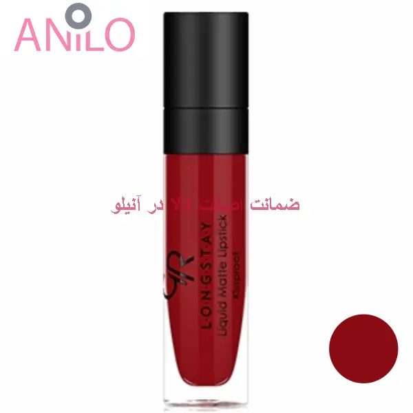رژلب مایع مات Long Stay Golden Rose 18 - 3