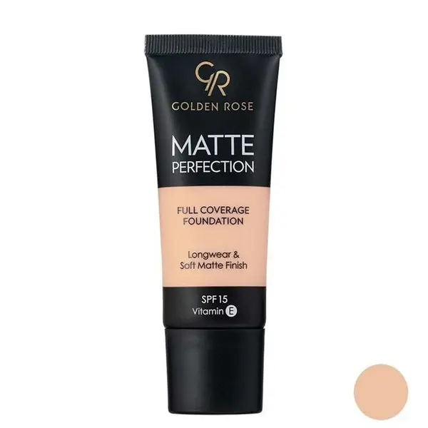 کرم پودر گلدن رز مدل  Matte Perfection شماره c2 حجم 35 میلی لیتر - 3