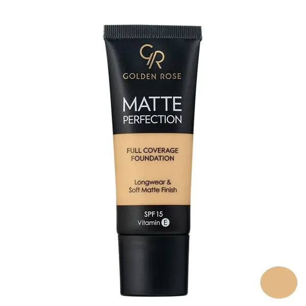 کرم پودر گلدن رز مدل Matte Perfection شماره W4 حجم 35 میلی لیتر - 2