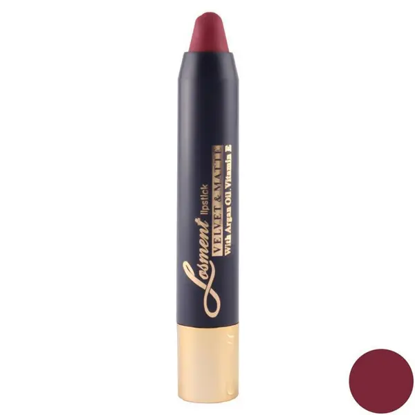 رژلب مدادی مات لوسمنت حاوی روغن آرگان مدل Matt شماره L604