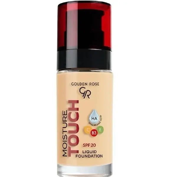 کرم پودر گلدن رز  Moisture Touch 102 - 3