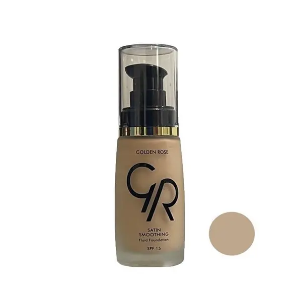 کرم پودر گلدن رز مدل Satin شماره 23 با حجم 34 میلی لیتر و SPF 15 گلدن رز Golden Rose - 3