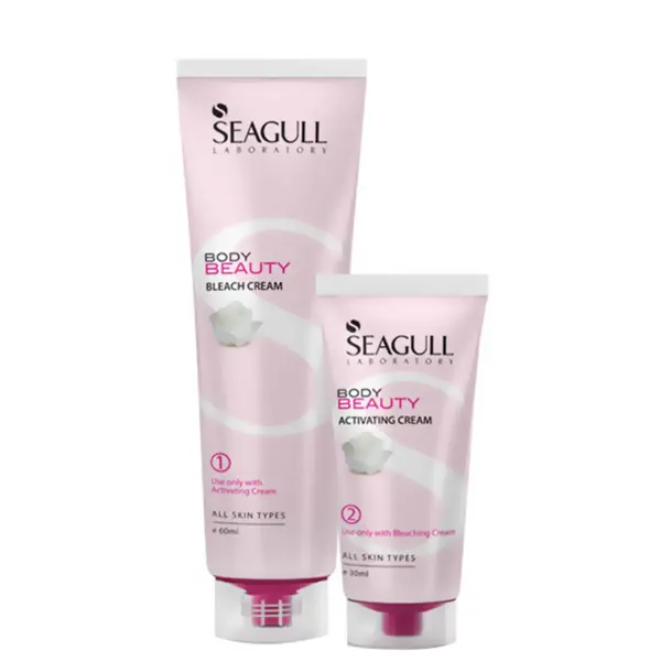 کرم و مکمل بی رنگ کننده سی گل Seagull مدل BodyBeauty حجم 60 میلی لیتر - 5