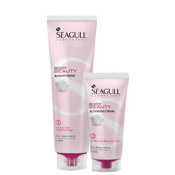 کرم و مکمل بی رنگ کننده سی گل Seagull مدل BodyBeauty حجم 60 میلی لیتر - 6