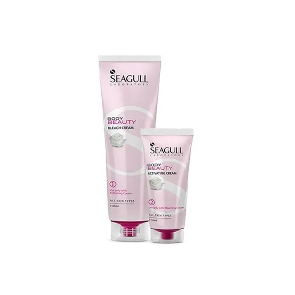 کرم و مکمل بی رنگ کننده سی گل Seagull مدل BodyBeauty حجم 60 میلی لیتر - 4