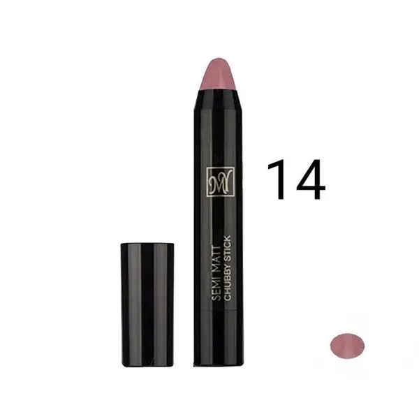رژ لب مدادی مای مدل SEMI MATT سری Black Diomond شماره 14 - 6