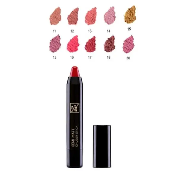 رژ لب مدادی مای مدل SEMI MATT سری Black Diomond شماره 13 - 4