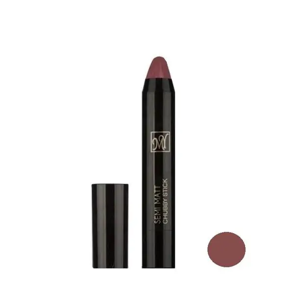 رژ لب مدادی مای مدل SEMI MATT سری Black Diomond شماره 18 - 2