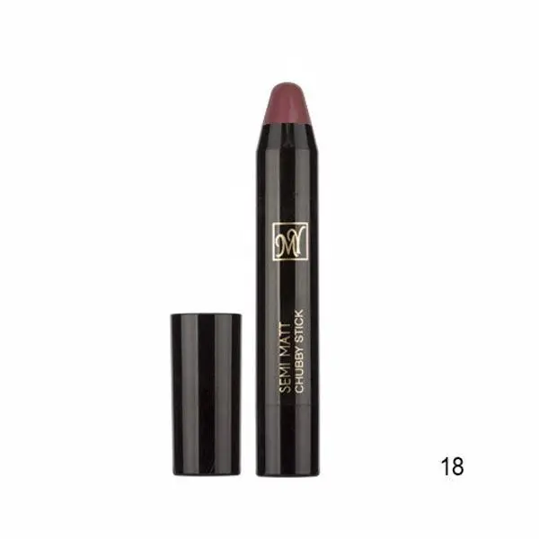 رژ لب مدادی مای مدل SEMI MATT سری Black Diomond شماره 18 - 4