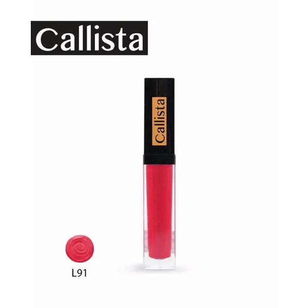 رژ لب مایع کالیستا مدل Stain Matt شماره L91 - 5