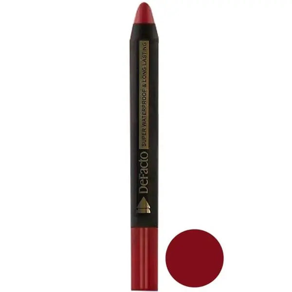رژ لب مدادی مدل Super Waterproof دیفکتو D02 - 3