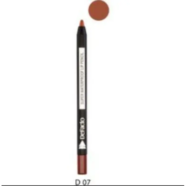رژ لب مدادی مدل Super Waterproof دیفکتو D07 - 4