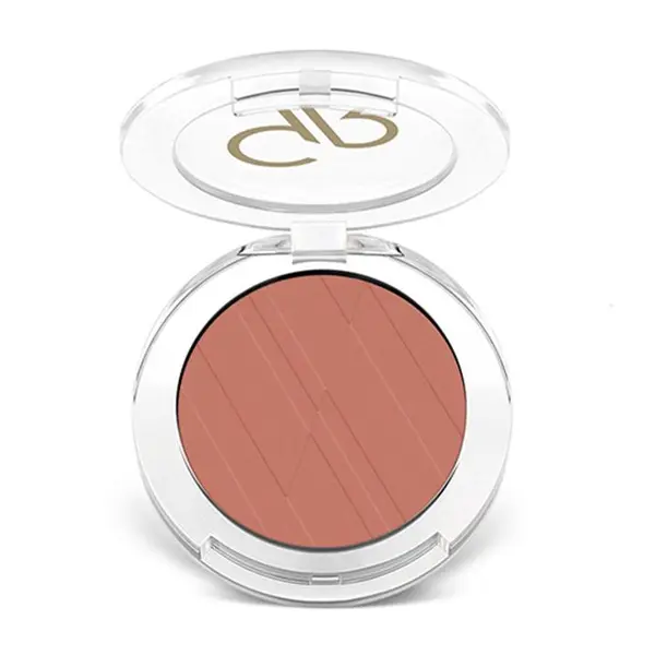 رژ گونه پودری مات گلدن رز شماره 08 Golden Rose Powder Blush Soft & Silky