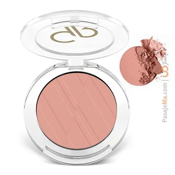 رژ گونه پودری مات گلدن رز شماره 08 Golden Rose Powder Blush Soft & Silky - 4