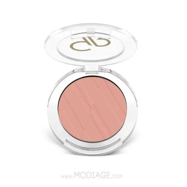 رژ گونه پودری مات گلدن رز شماره 08 Golden Rose Powder Blush Soft & Silky - 5