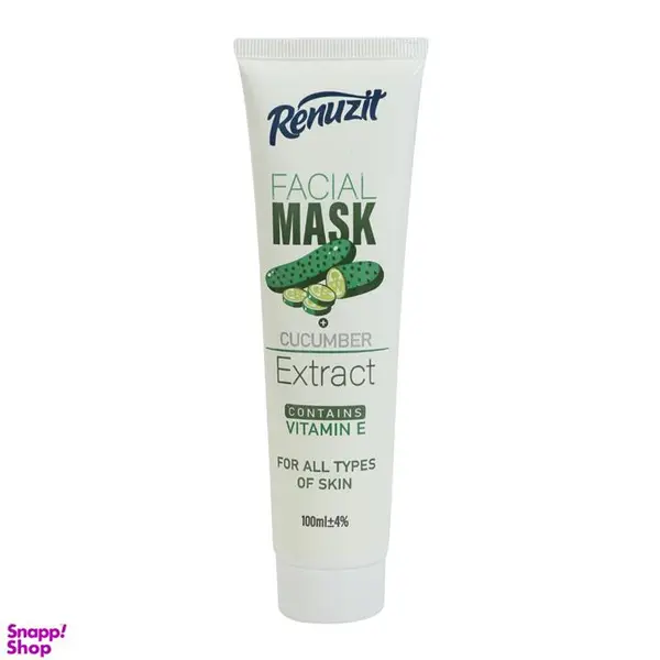 ماسک صورت رینوزیت مدل خیار  حجم 100 میلی لیتر - 3