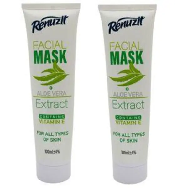 ماسک صورت رینوزیت مدل آلوئه ورا حجم 100 میلی لیتر مجموعه 2 عددی - 3