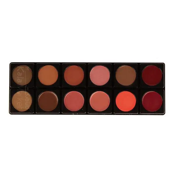 پالت رژ لب 12 رنگ دوسه (DOUCCE 12 Colors Palette) - 3