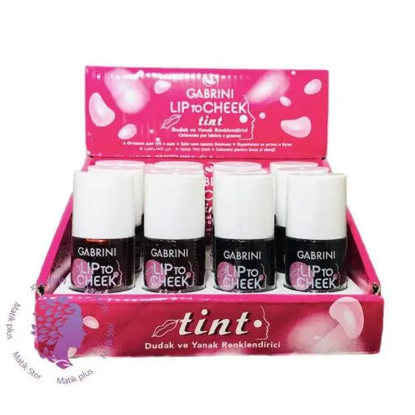 تینت لب گابرینی گیلاس 12 میل GABRINI کد 91230 - 3