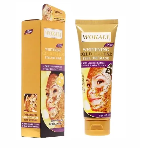 ماسک صورت وکالی مدل طلا و خاویار حجم 130 میلی لیتر - 2