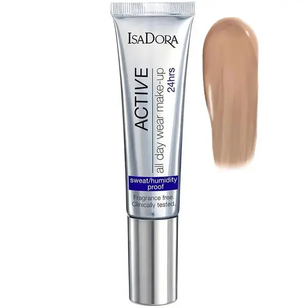 کرم پودر 24 ساعته Active حجم 35میل ایزادورا (35 ml)(20)(67560) - 3