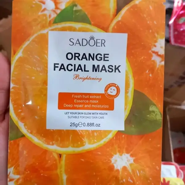ماسک صورت ‌سادور مدل پرتقال وزن 25 گرم - 4
