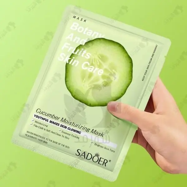 ماسک صورت ورقه ای خیار سادور 25 گرم - 3