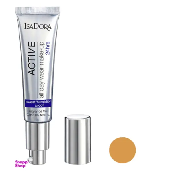 کرم پودر ایزادورا مدل Active شماره 18 حجم 35 میلی لیتر - 3