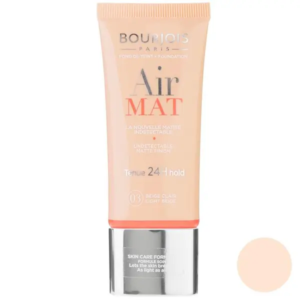 کرم پودر سری Air Mat مدل Light Beige 03 حجم 30 میلی لیتر بورژ‌وآ - 2