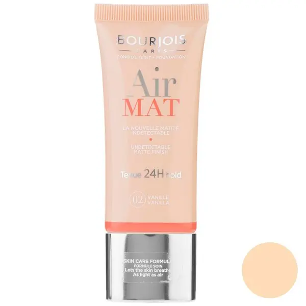 کرم پودر سری Air Mat مدل Vanilla 02 حجم 30 میلی لیتر بورژ‌وآ - 4