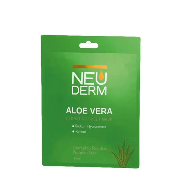 ماسک صورت نئودرم مدل Aloevera حجم 25 میلی لیتر - 2