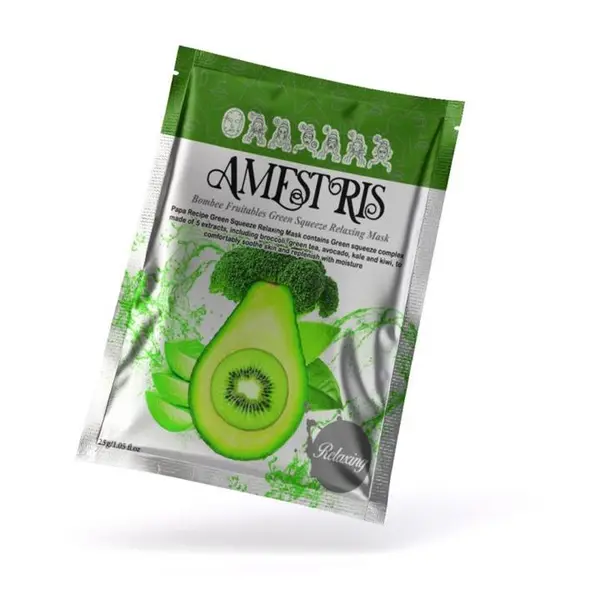 ماسک ورقه ای میوه های سبز آمستریس Amestris 25g - 5