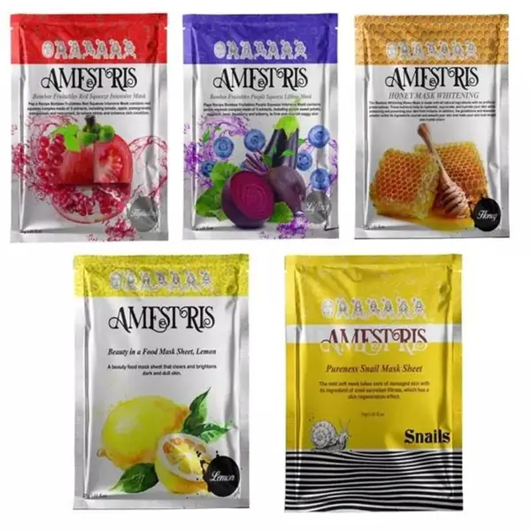 ماسک صورت آمستریس مدل Anti Age وزن 25 گرم مجموعه 5 عددی - 3
