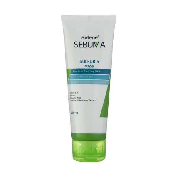 ماسک ضدجوش و پاکسازی‌کننده پوست چرب آردن سبوما Ardene Sebuma حجم ۷۵ میلی‌لیتر - 2