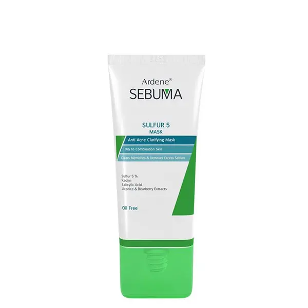 ماسک ضدجوش و پاکسازی‌کننده پوست چرب آردن سبوما Ardene Sebuma حجم ۷۵ میلی‌لیتر - 3