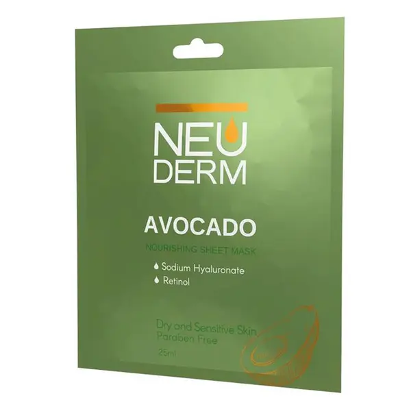ماسک صورت نئودرم Avocado حجم 25 میل - 4
