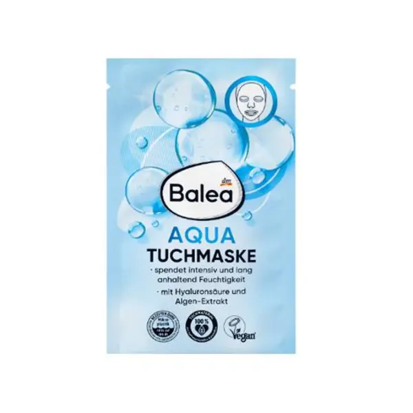 ماسک صورت آبرسان باله آ ورقه ای Balea Aqua Mask - 2