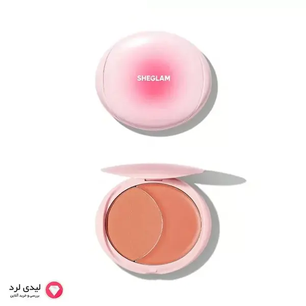 رژ گونه شیگلم مدل کرمی پودری رنگ Cherry Sorbet - 4