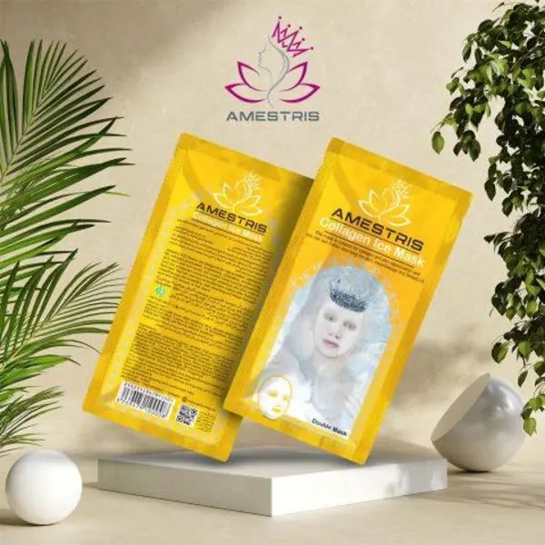 ماسک صورت آمستریس مدل Collagen وزن 25 گرم - 6