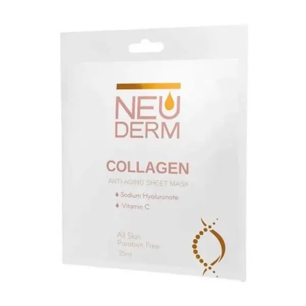 ماسک صورت نئودرم مدل collagen حجم 25 میلی لیتر - 3